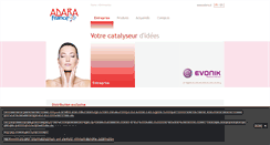 Desktop Screenshot of adara-france.com