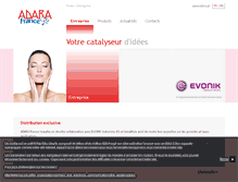 Tablet Screenshot of adara-france.com